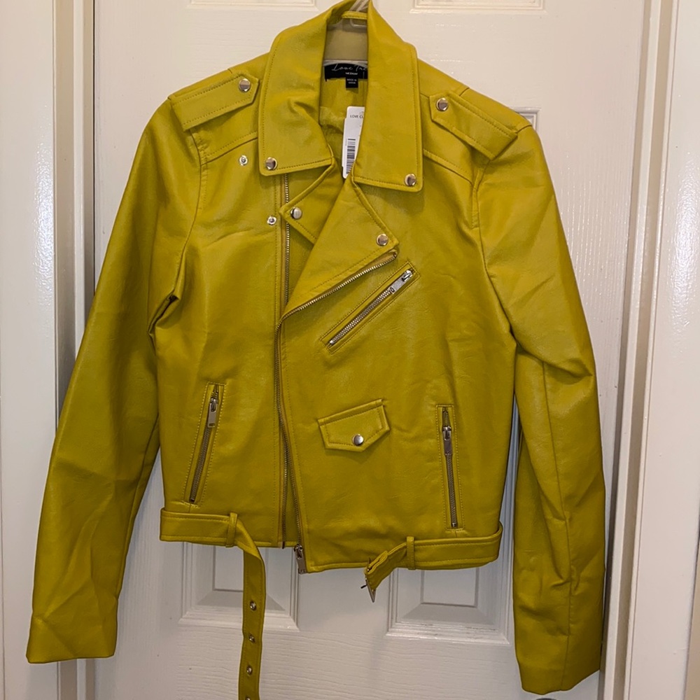 Leather jacket